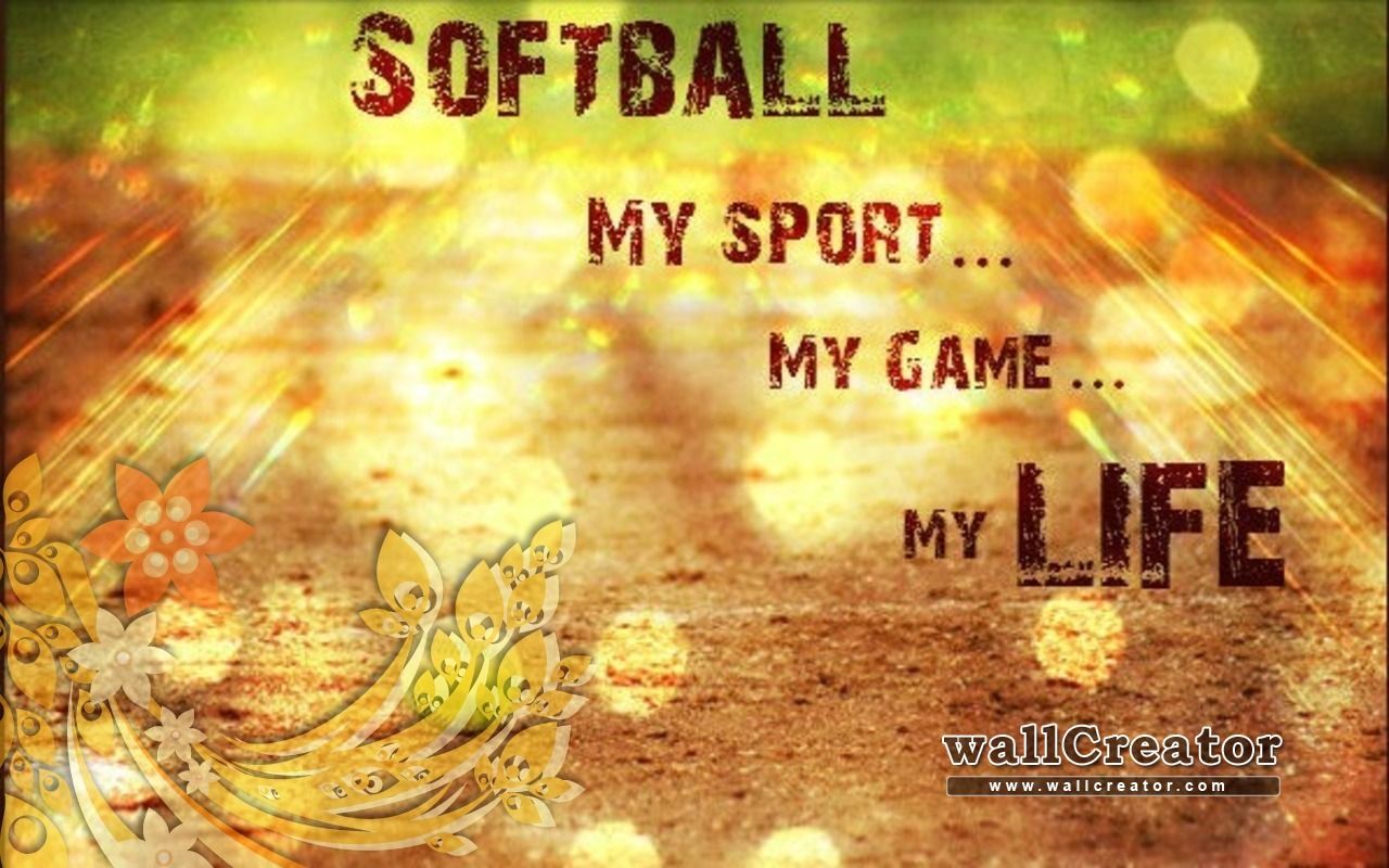 1280x800 Free download Cool Softball Backgrounds Download this wallpaper