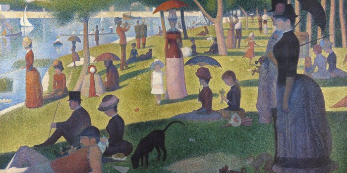 1650x1070 A Sunday Afternoon on the Island of La Grande Jatte - Murals Wallpaper