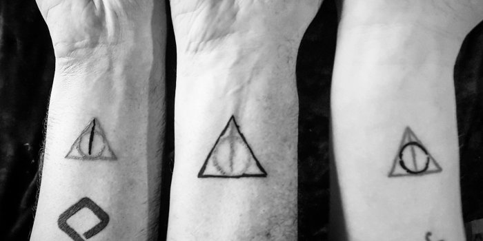 2048x1152 My Dad, my Sister, and I got matching tattoos yesterday. : harrypotter