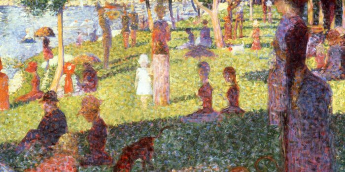 1600x1200 sunday afternoon on the isle of lan grande jatte, seurat, (study