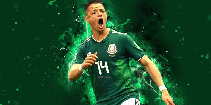 3840x2400 4k, Chicharito, Abstract Art, Mexico National Team, - Chicharito