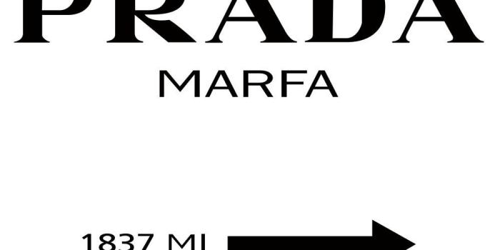 1000x1000 Prada MARFA 1837MI poster in 2019 | home n all | Prada marfa, Chanel