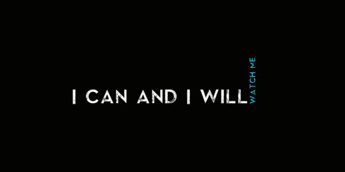 2880x1620 Quotes I CaN AnD I WiLl ❤ 4K HD Desktop Wallpaper for 4K Ultra HD
