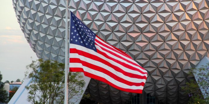 1800x1200 Epcot USA Flag 4K Wallpaper - WDWClub.com