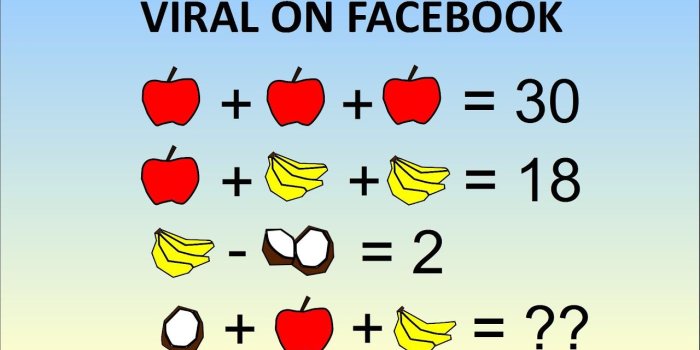 1280x720 Viral Math Problem 