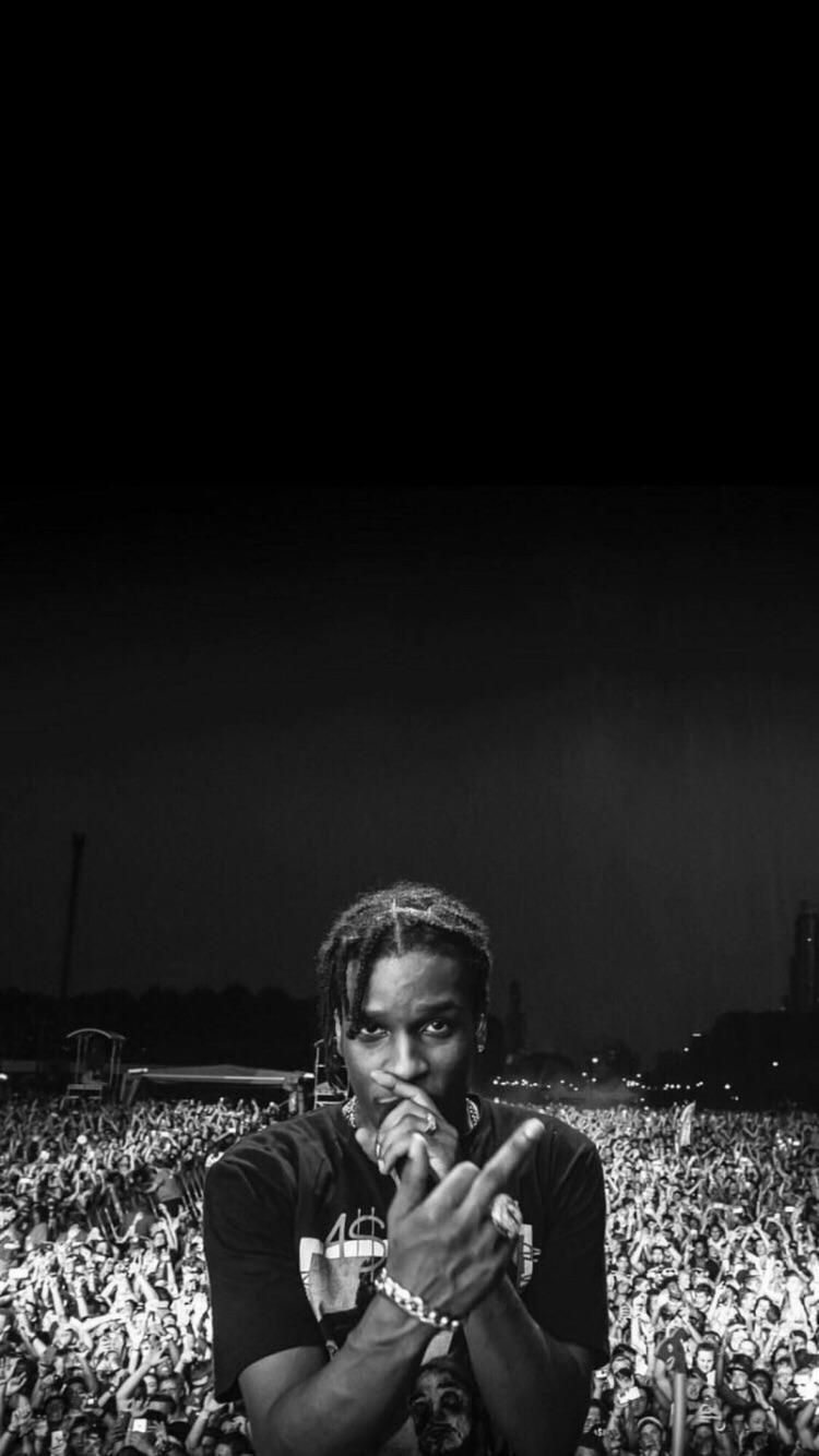 750x1334 Minimalistic ASAP Rocky wallpaper : HipHopImages
