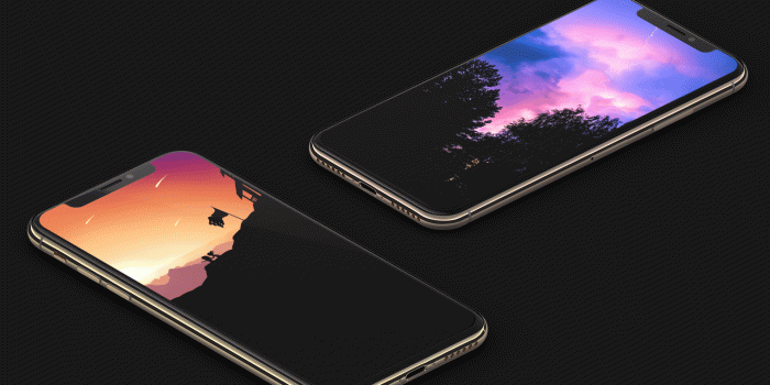 1920x1415 True black and OLED-optimized wallpapers for iPhone XS