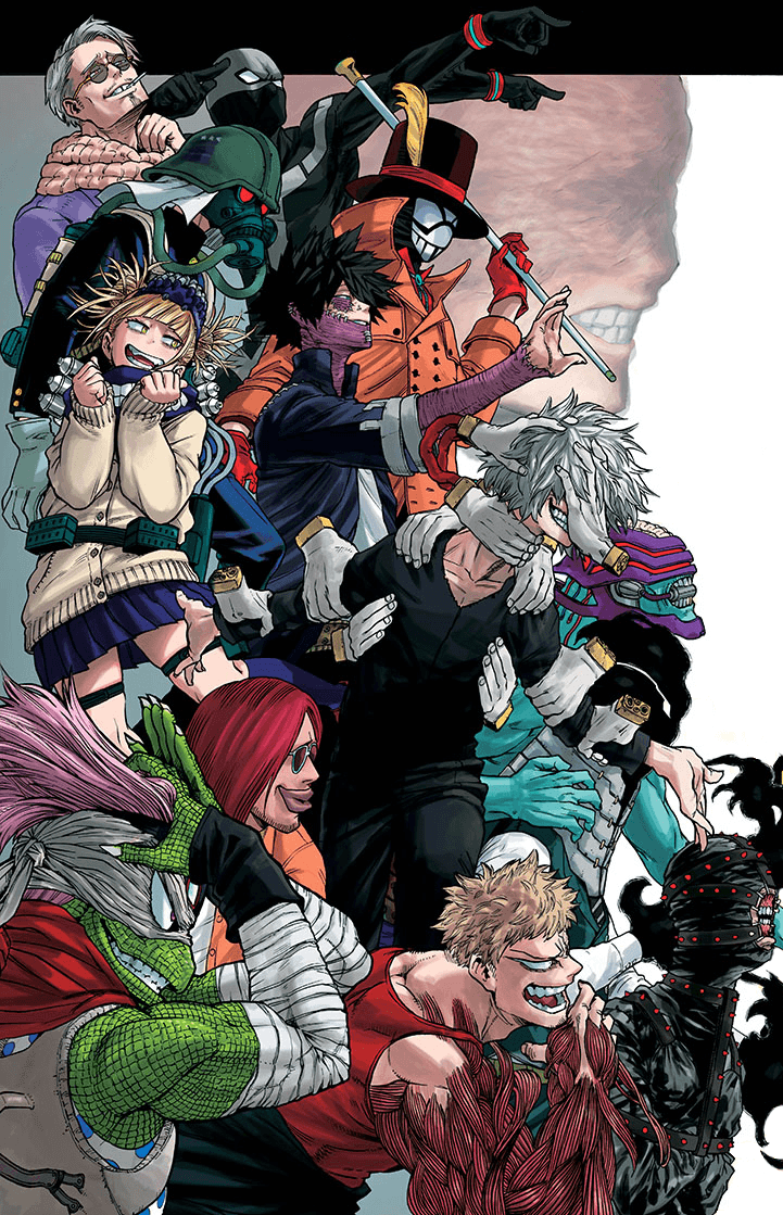 721x1119 My Hero Academia Villains – Free Download Wallpaper