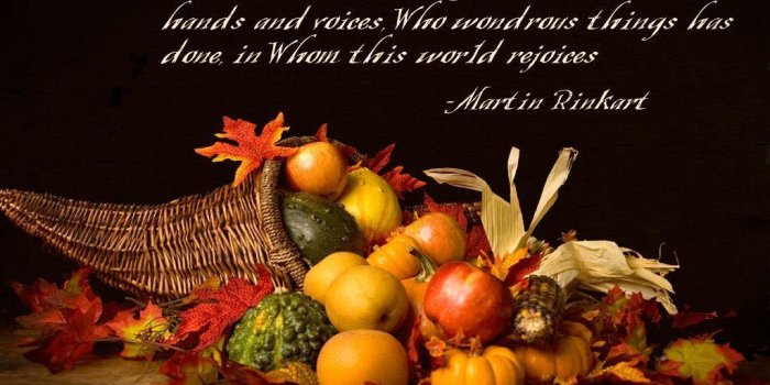 1024x768 Cute Thanksgiving Wallpaper