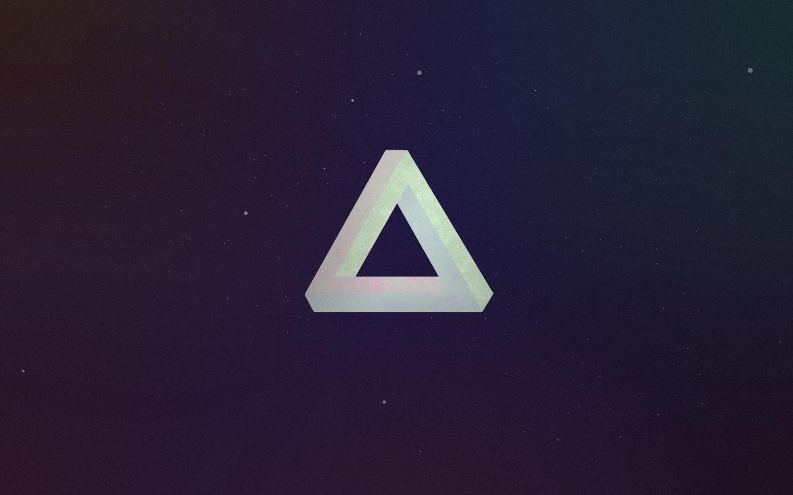 1920x1200 Hipster Triangle Post Modern Abstract Minimalist Art wallpaper