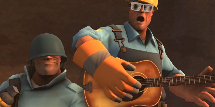 2880x1800 team fortress 2 wallpaper soldier and engineer - Team Fortress 2(TF2