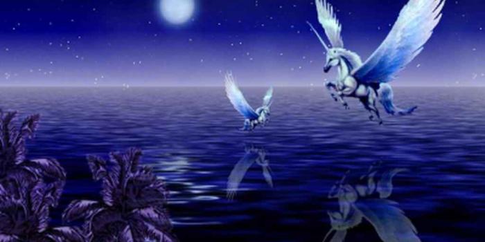 1024x768 45+ Blue Unicorn Wallpapers - Download at WallpaperBro