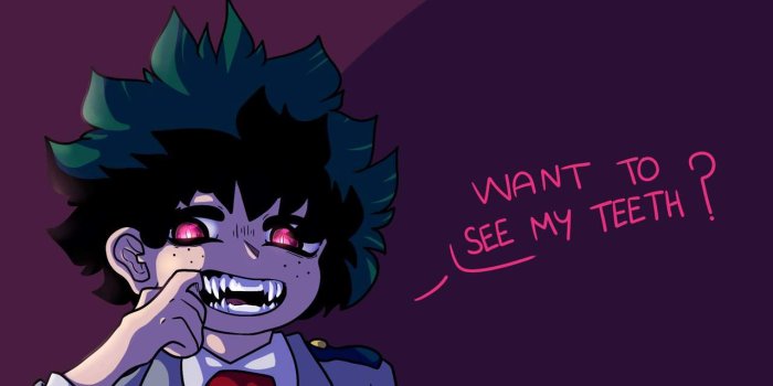 1280x720 vampire!deku wallpaper | My Hero Academia Amino