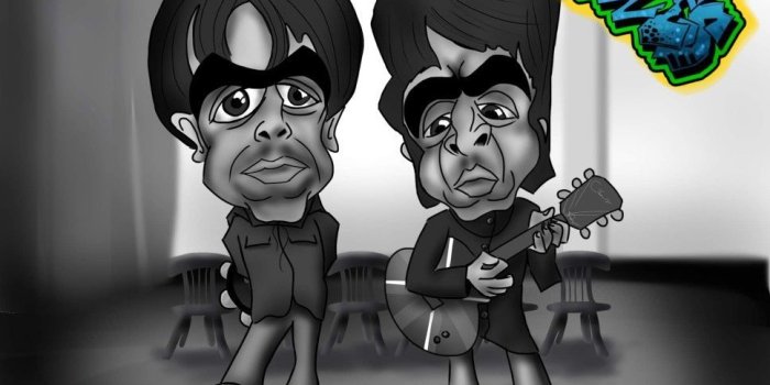 968x968 Oasis Liam Noel Gallagher - Cartoon, Hd Wallpapers & backgrounds