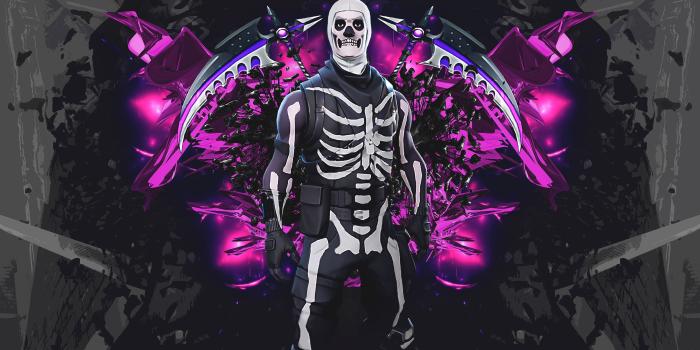 3840x2160 Fortnite Wallpaper Skull Trooper (#1254686) - HD Wallpaper Download