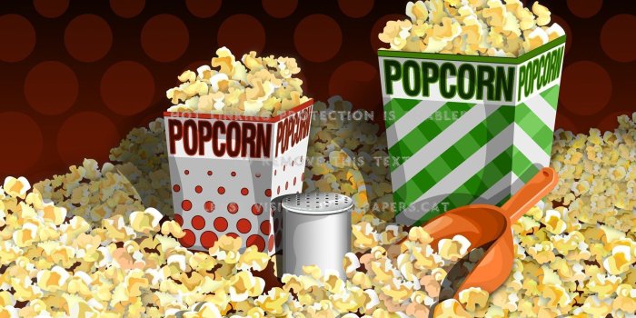1920x1200 popcorn hd 3d food cg abstract and
