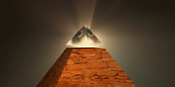 1920x1080 illuminati all seeing eye pyramid Motion Background - Storyblocks Video
