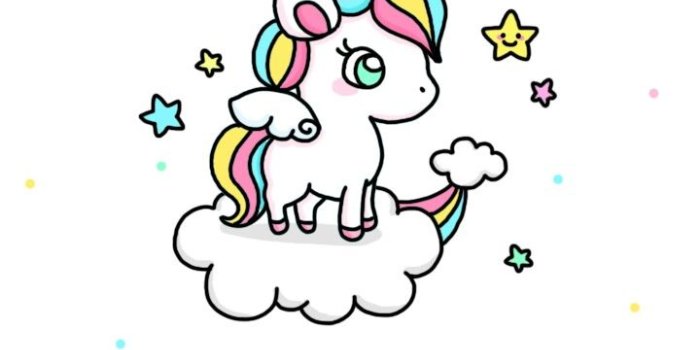 720x1240 Cartoon Unicorns Wallpapers