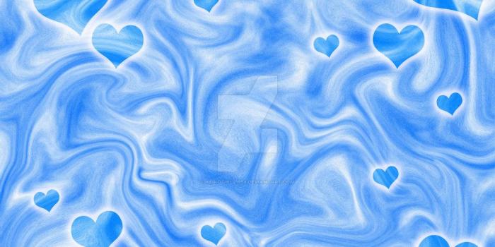1032x774 Blue Hearts Wallpaper by CeruleanLegacy