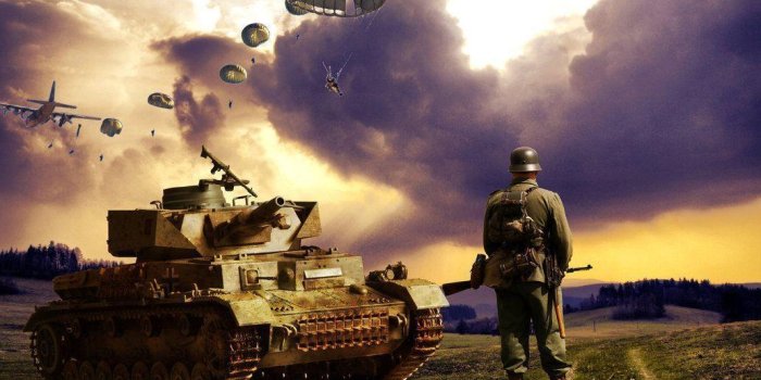 1032x774 WW2 Wallpapers