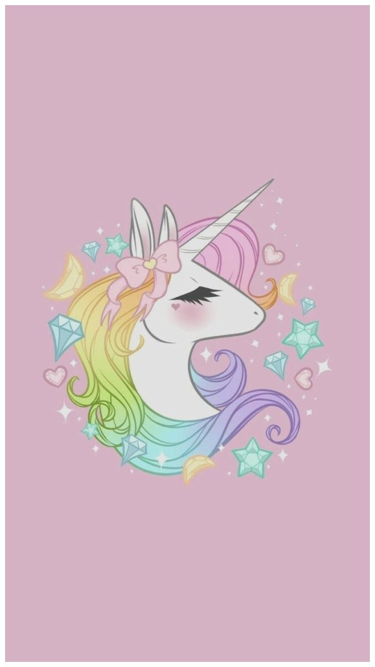 736x1308 Unicorn Cute Wallpaper Hd - Cartoon Free Wallpaper & Backgrounds