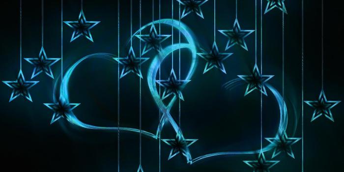 1920x1440 Blue Abstract Hearts - Black And Blue Hearts Background Free