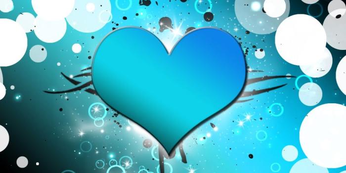 1024x768 Free download love blue hearts wallpaper Gallery [1024x768] for your