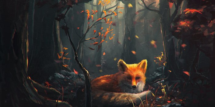 3400x2389 43+] Wallpaper Fox Art on WallpaperSafari