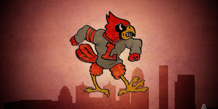 1920x1200 Old School UofL Logo Wallpaper | Adam Lucas Designs