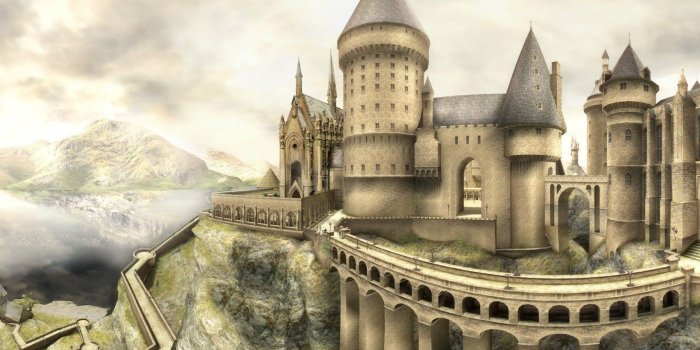 2160x1440 Download 2160x1440 Harry Potter, Hogwarts, Magic School, 3d Model