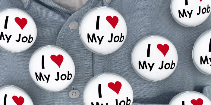 1920x1080 I Love My Job Buttons Working Career Pins 3d Animation - Love My