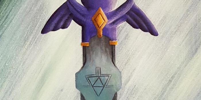 1440x2560 The Master Sword Awaits: Mobile Wallpaper | Wallpapers | Master