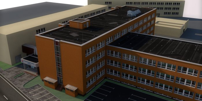 1920x1080 Marian Balko - School | 3D Model