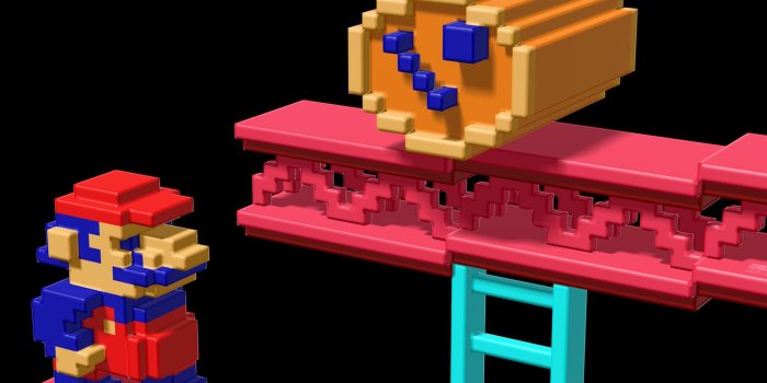 1680x1080 Retro 3D Mario Video Game Desktop Wallpaper: Desktop HD Wallpaper