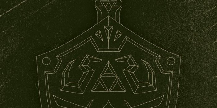 750x1334 I made some simple mobile wallpapers based on the master sword and