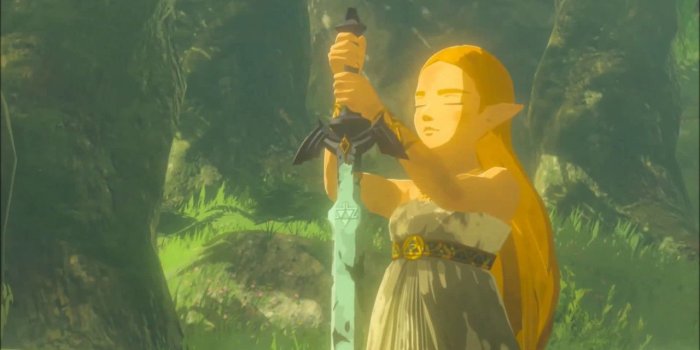 1280x720 Zelda BotW - Zelda Master Sword Live Wallpaper