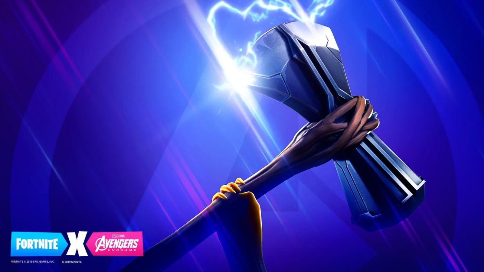 1920x1080 Fortnite Reveals Thor's Stormbreaker for Avengers: Endgame Event