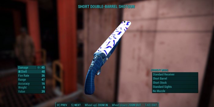 1920x1080 Vapor Waved (Double Barreled Shotgun Retexture) at Fallout 4 Nexus