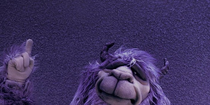 1151x2048 Fall Out Boy purple llama Mania middle finger wallpaper background