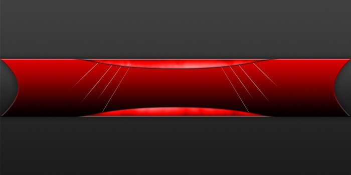 2048x1152 Download Wallpaper - Youtube Banner No Text Red (#22585) - HD