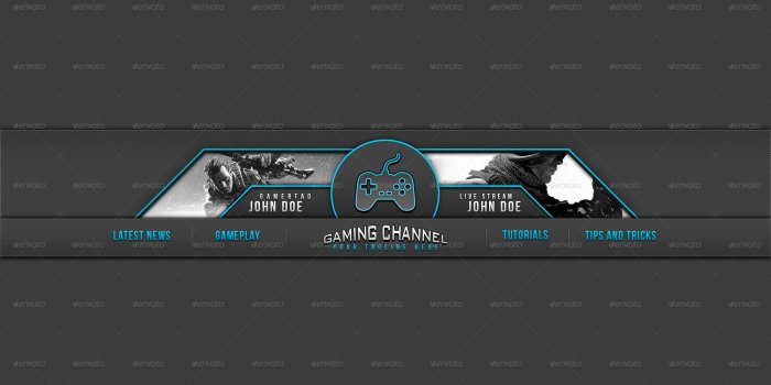2560x1440 36+PREMIUM & FREE PSD YOUTUBE CHANNEL BANNERS FOR THE BEST CREATIVE