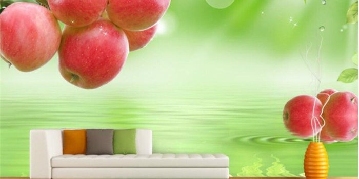 1000x800 US $9.6 36% OFF|3d room wallpaper custom mural Summer fruit fashion  painting photo wall mural wallpaper for walls 3 d papel pintado  Beibehang-in