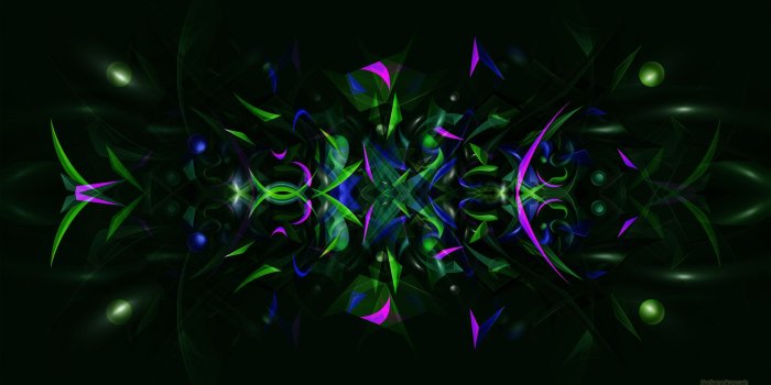 2560x1440 Dark green abstract shapes - Barbaras HD Wallpapers