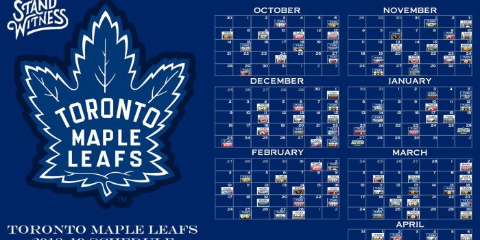1920x1080 FIXED - Leafs 2018-19 Schedule Wallpaper 1920x1080 : leafs