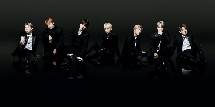 1920x1080 Bts K-pop Members Hd Wallpaper - Black Bts Wallpaper Desktop Free