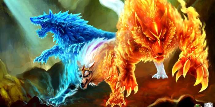 1920x1080 Fire Wolf Wallpaper (32+ Pictures)