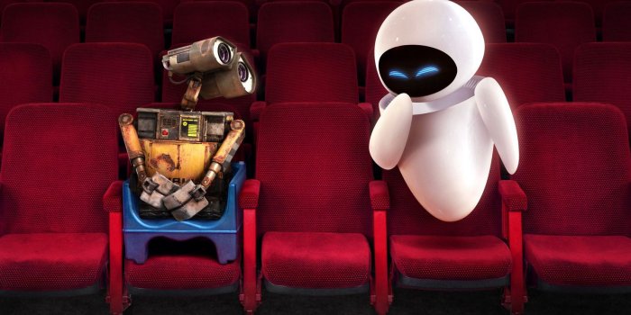1600x1200 Wall E and EVE in Theater wallpapers | HD Wallpaper