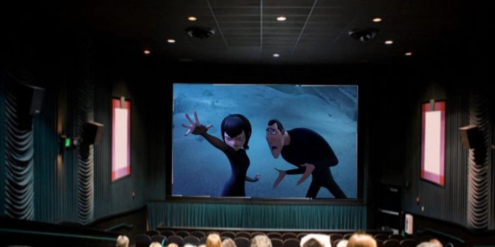 1440x1080 They watching Hotel Transylvania 3 in the Movie Theater - Hotel