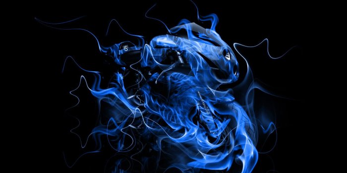 1920x1080 45+ Blue Flame Abstract Wallpapers - Download at WallpaperBro