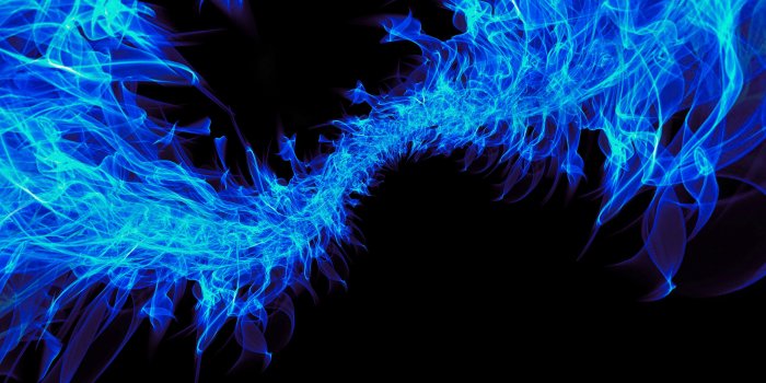4900x3339 Blue flame 3D wallpaper HD wallpaper | Wallpaper Flare